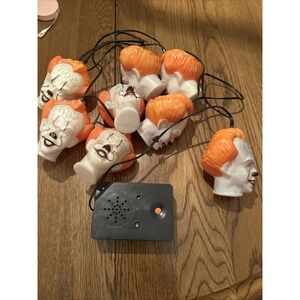 IT Chapter 2---Pennywise Clown----Musical String Lights Set of 8